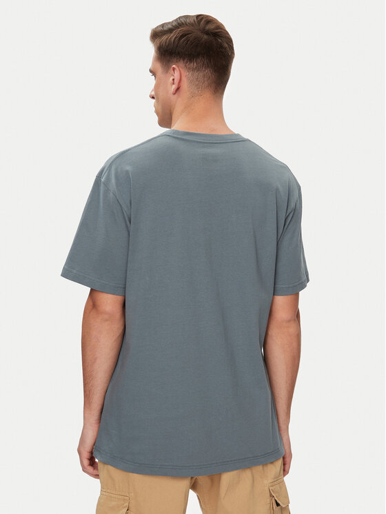 DC Shoes DC Shoes T-krekls Dc Star Hss ADYZT05373 Pelēks Regular Fit