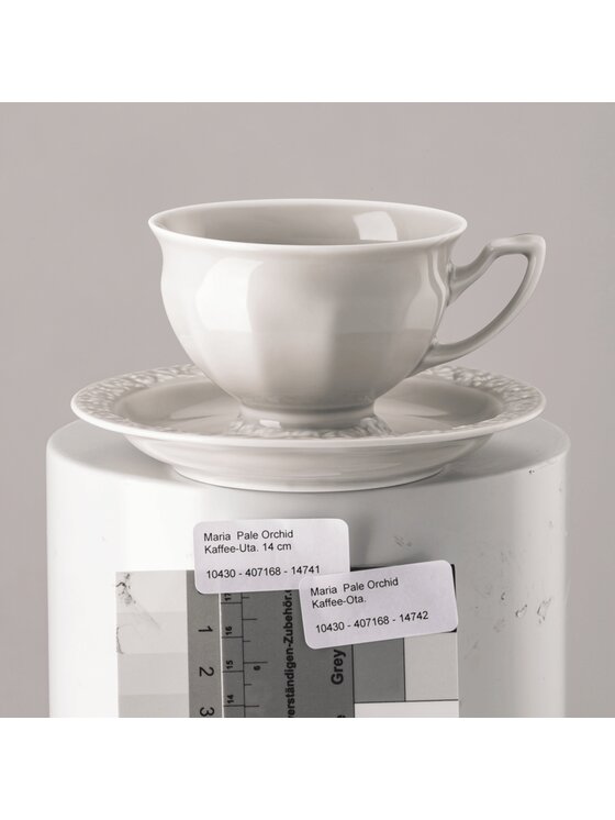 Rosenthal Rosenthal Filiżanka ze spodkiem Filiżanka do kawy Maria Pale Orchid Beżowy