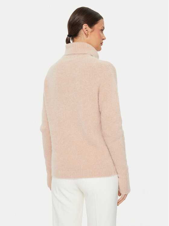 Kontatto Kontatto Rollkragenpullover 3M0233 Beige Regular Fit