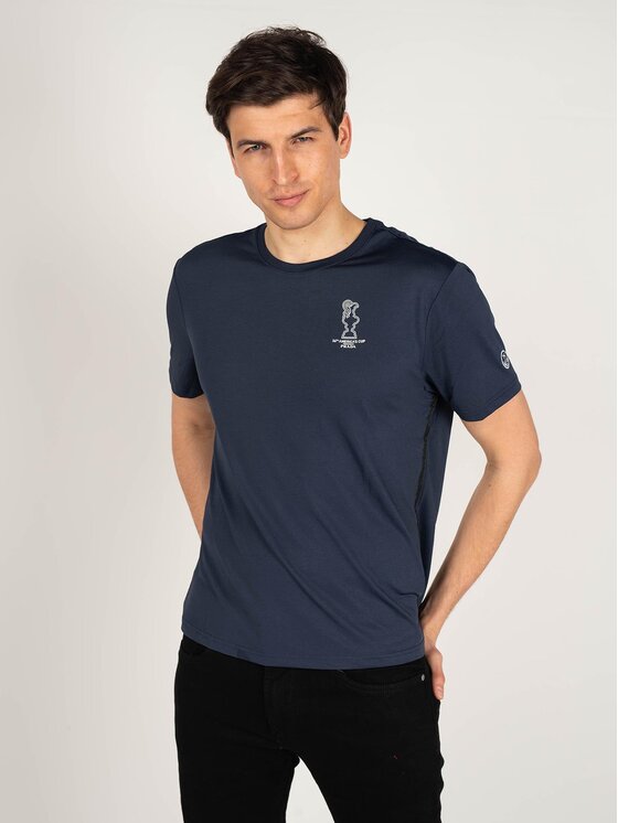 North Sails North Sails T-Shirt 45 2302 000 | T-shirt Foehn Σκούρο μπλε Regular Fit