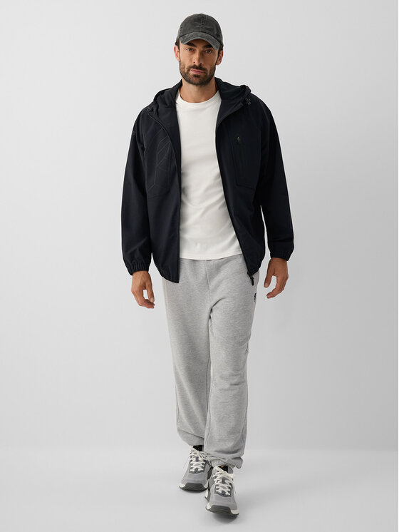 4F 4F Kurtka przejściowa IRON MODE Czarny Loose Fit