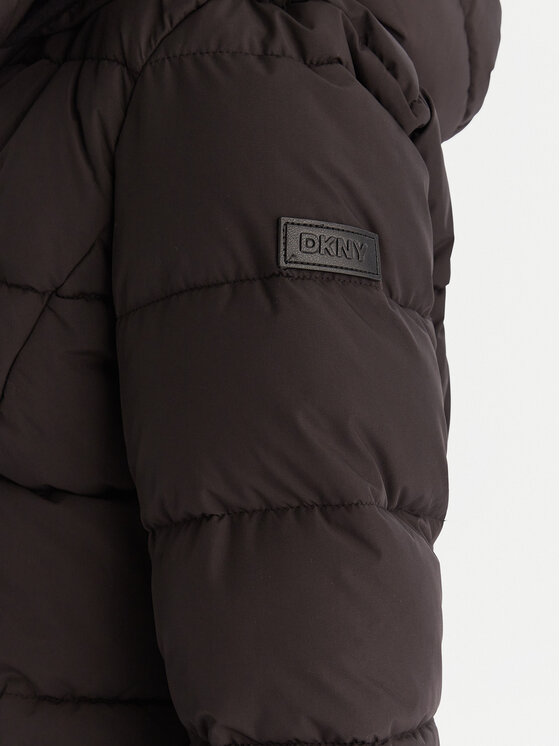 DKNY DKNY Μπουφάν χειμωνιάτικο DLEMPU97 Μαύρο Regular Fit