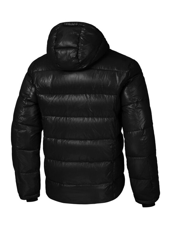 PITBULL PITBULL Kurtka zimowa męska z kapturem Pepperwood XXL Czarny Regular Fit