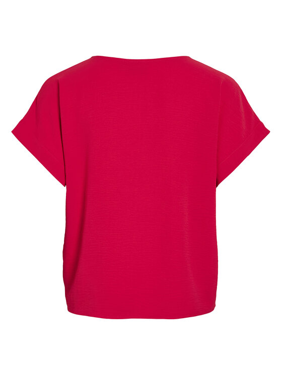 Vila Vila T-Shirt Josa 14101663 Ροζ Regular Fit