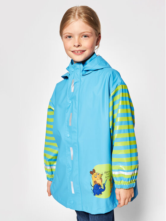 Playshoes Playshoes Μπουφάν αδιάβροχο 408506 D Γαλάζιο Regular Fit