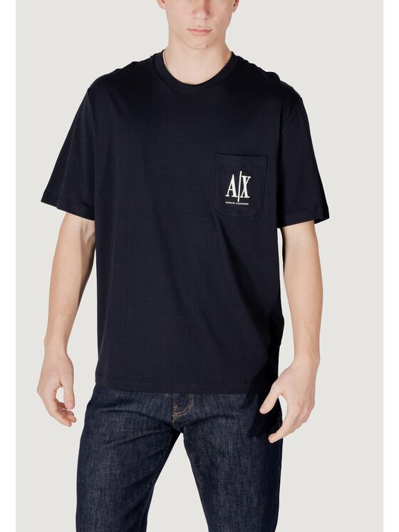 Armani Exchange Armani Exchange T-Shirt XM000366 AF12308 Niebieski Shirt Fit