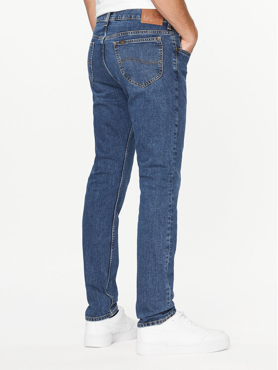 Lee Lee Jeansy 112342261 Granatowy Slim Fit