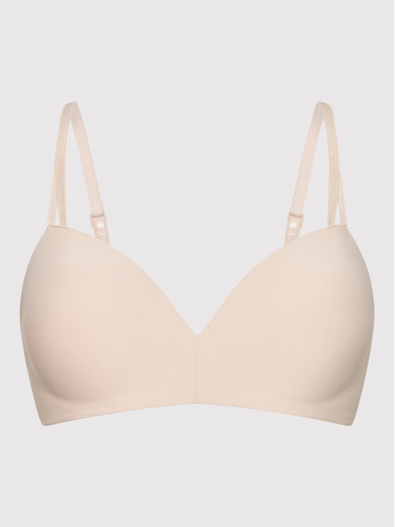Calvin Klein Underwear Calvin Klein Underwear Besiūlė liemenėlė 000QF6017E Smėlio
