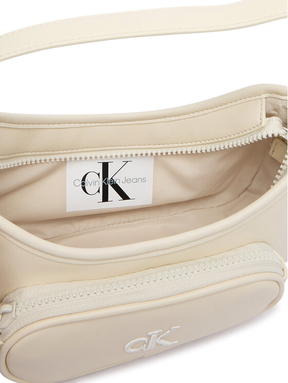 Calvin Klein Jeans Calvin Klein Jeans Τσάντα Ck Shoulder Bag IU0IU00757 Μπεζ