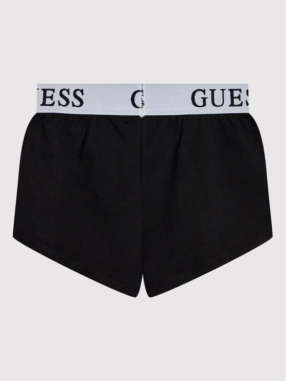 Guess Guess Piżama J1BG00 J1311 Czarny Regular Fit