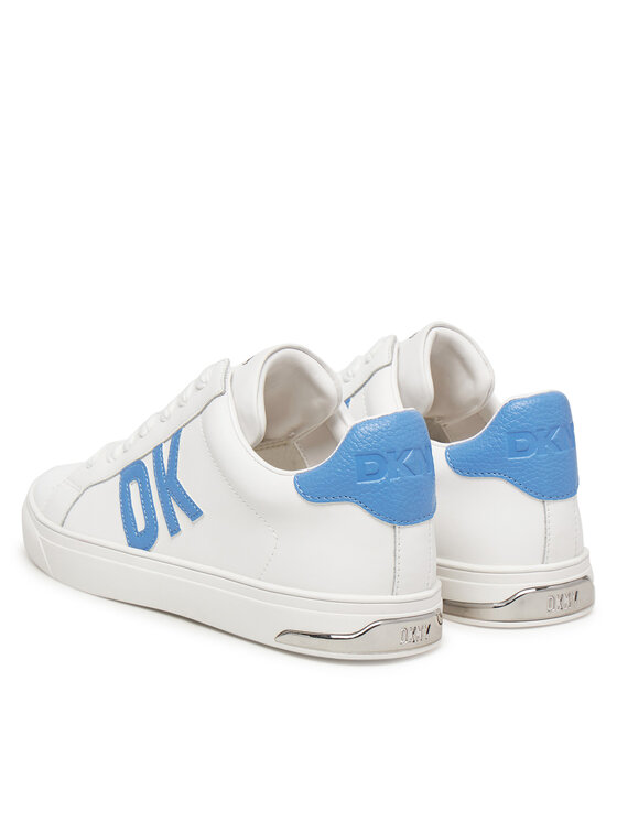 DKNY DKNY Sneakersy Abeni Lace Up Sneaker K1300916 Biały