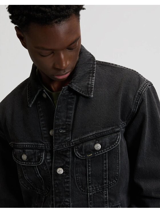 Lee Lee Giacca di jeans RELAXED RIDER JACKET Nero Regular Fit