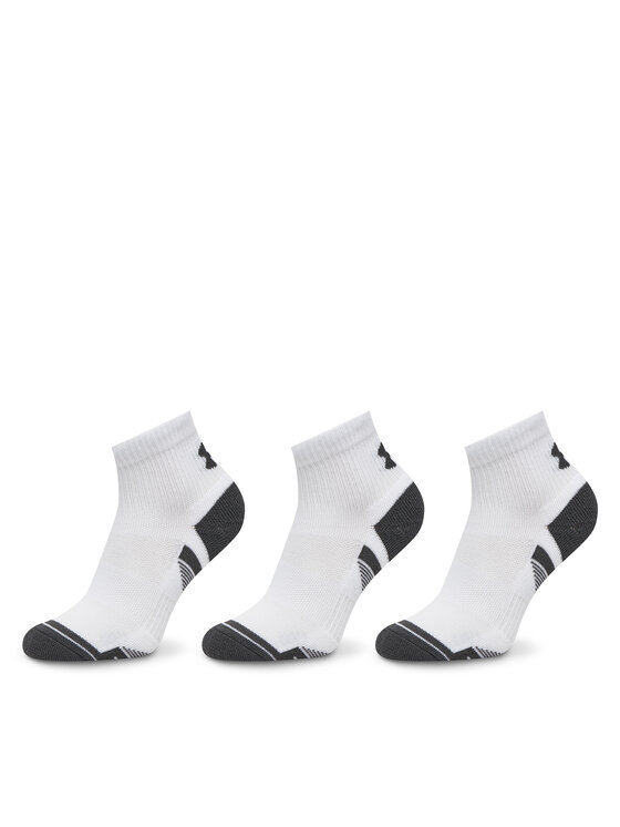Under Armour Súprava 3 párov vysokých ponožiek unisex Performance Tech 1379510 Biela