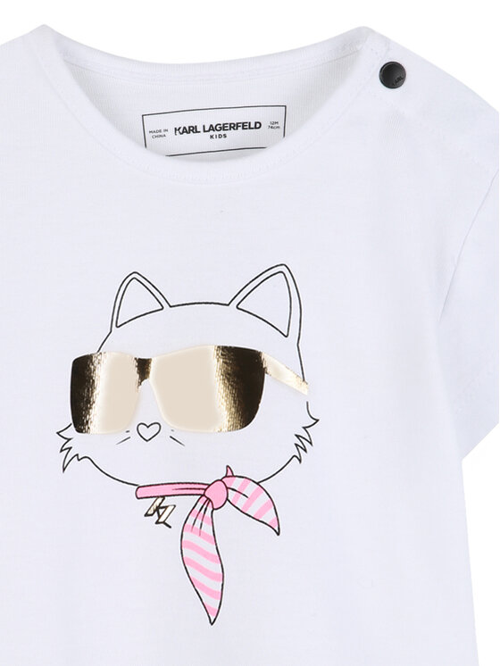 Karl Lagerfeld Kids Karl Lagerfeld Kids Спортен екип Z31056 M Розов Regular Fit