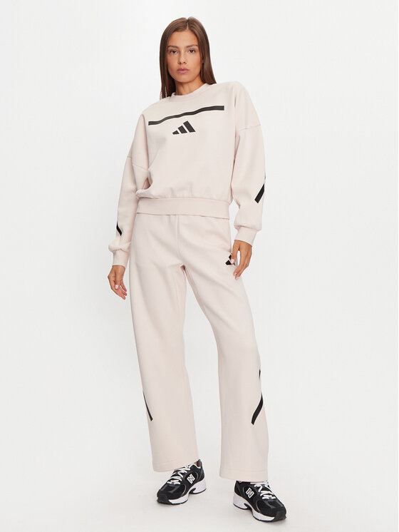 adidas adidas Majica dugih rukava Z.N.E. JF4783 Ružičasta Loose Fit