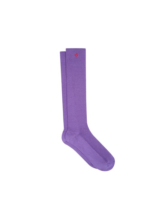 B SIDES B SIDES Podkolanówki MERINO UNISEX Fioletowy