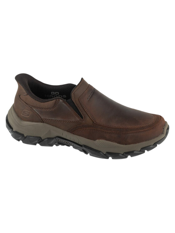 Skechers Skechers Sneakersy Slip-Ins: Santoro - Archaic Brązowy
