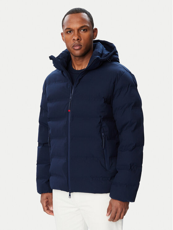 Tommy Hilfiger Tommy Hilfiger Μπουφάν χειμωνιάτικο MW0MW44977 Σκούρο μπλε Regular Fit