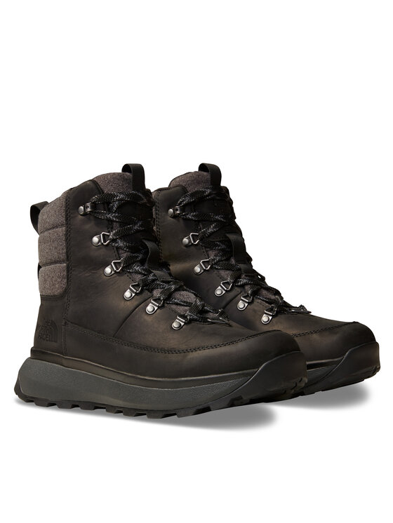 The North Face The North Face Planinarske cipele Bergen Leather Wp NF0A8A9MKX71 Crna