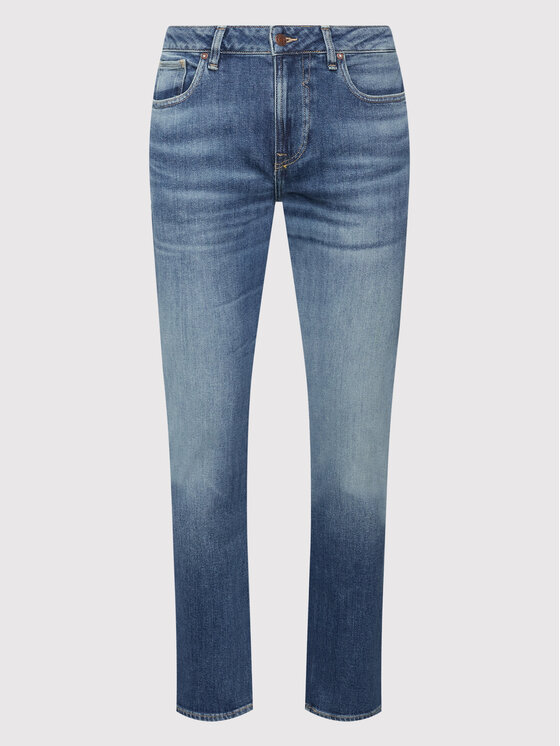 Guess Guess Jeansy M2YAN2 D4Q42 Niebieski Regular Fit