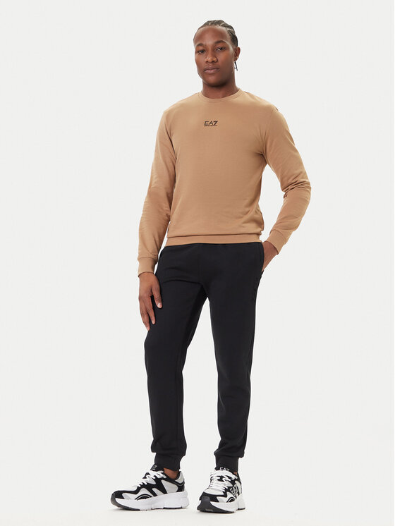 EA7 Emporio Armani EA7 Emporio Armani Felpa 8NPM30 PJVRZ U6171 Beige Regular Fit