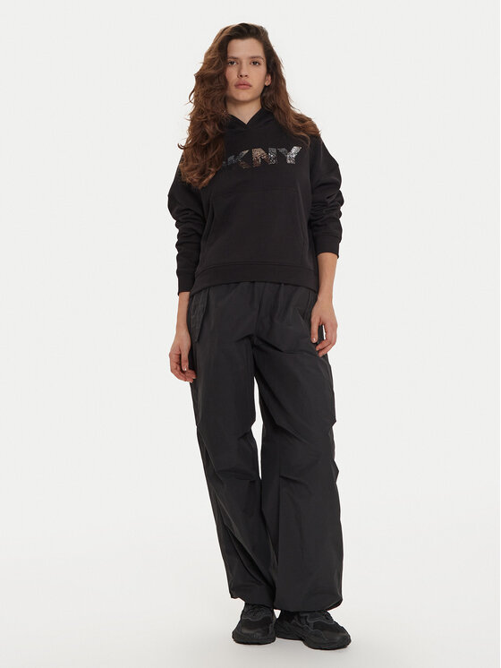 DKNY DKNY Μπλούζα DP4T1031 Μαύρο Regular Fit