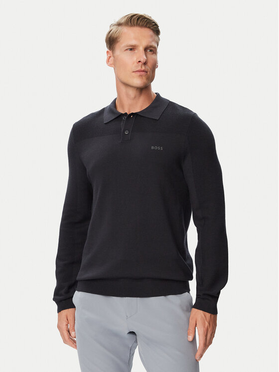 BOSS BOSS Пуловер Momentum-X PL 50568962 Тъмносин Regular Fit