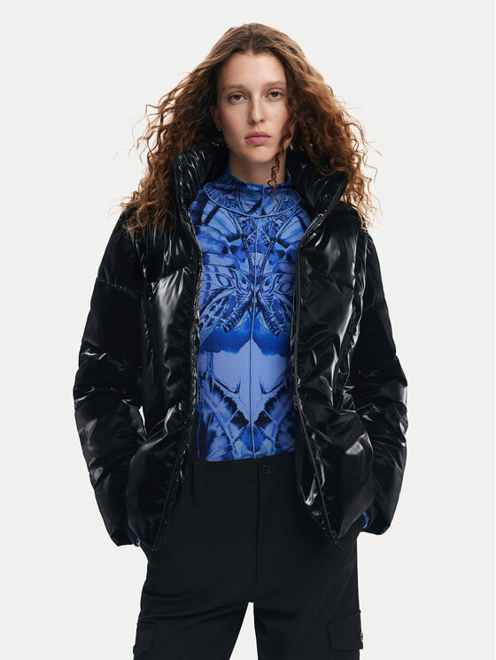 Desigual Zimné bundy Flam 24WWEWBP Čierna Regular Fit