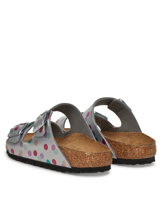 Birkenstock Birkenstock Pantoletten Arizona Kids 1029842 D Silberfarben
