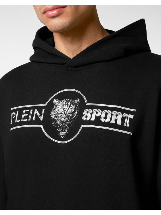 Plein Sport Plein Sport Bluza 5279 Czarny Regular Fit