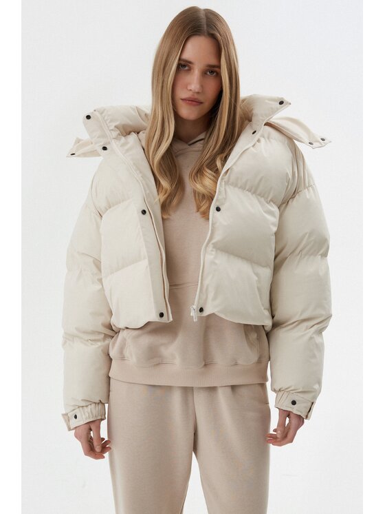 Estro Estro Giubbotto piumino ER00114590 Beige Oversize