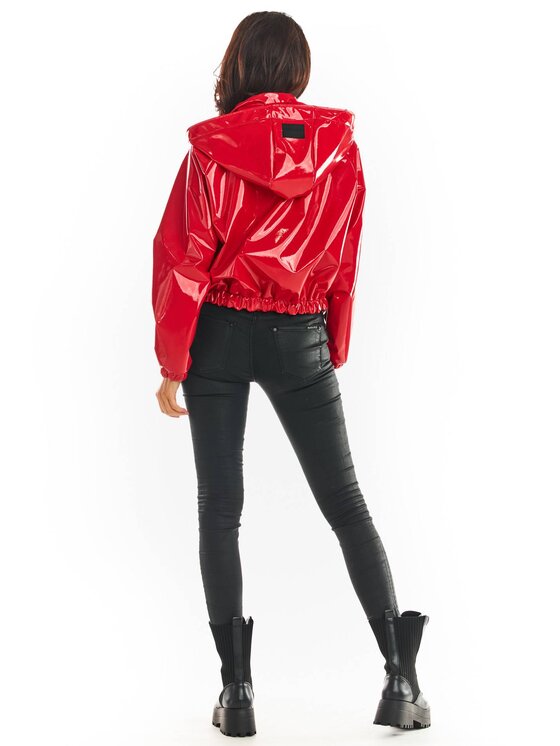 Awama Awama Giacca da donna A380 Rosso Basic Fit