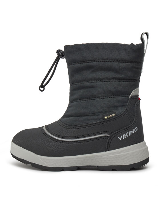 Viking Viking Μπότες Χιονιού Toasty Pull On Warm Gtx GORE-TEX 3-93010-2 Μαύρο