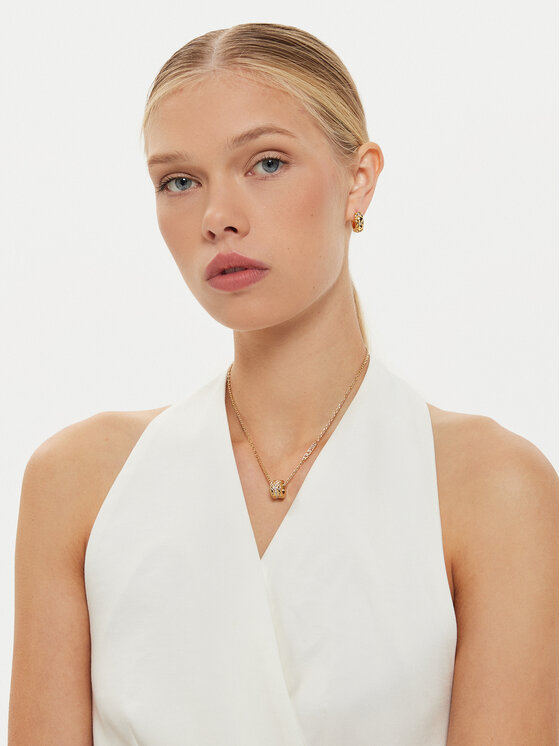 Guess Guess Kolczyki JUBE04 590JW Złoty