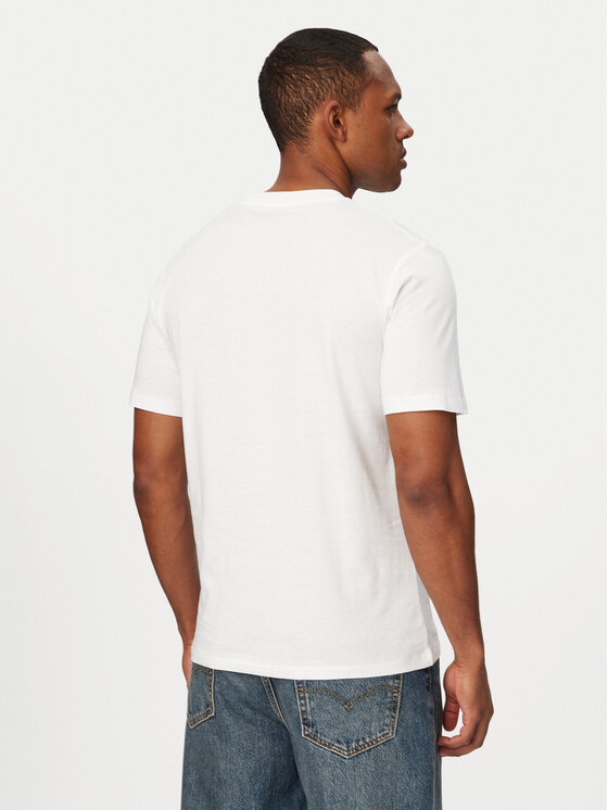 Jack & Jones Jack & Jones T-Shirt Grayson 12288377 Bílá Regular Fit
