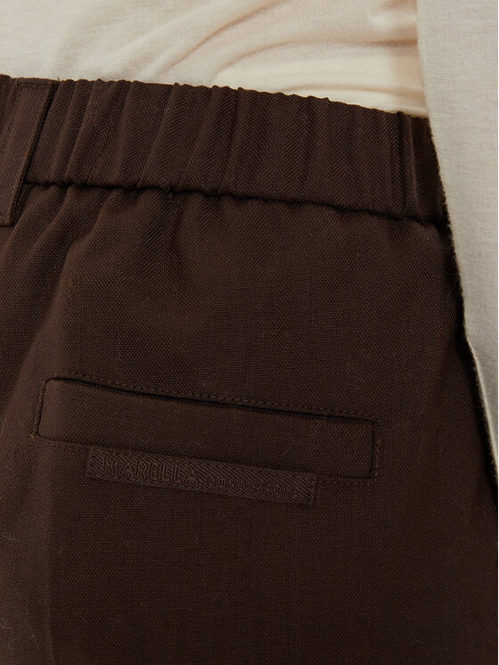 Marella Marella Chino hlače Lazzara 2423136075 Rjava Slim Fit
