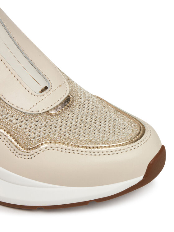 MICHAEL Michael Kors MICHAEL Michael Kors Tenisice Zuma Mixed-Media Trainer 43F5ZUFP2L Zlatna