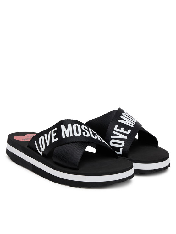 LOVE MOSCHINO LOVE MOSCHINO Nazouváky JA28324G0MIX3000 Černá