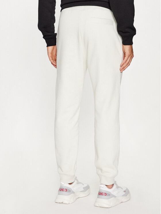 Hugo Jogginghose Drokko 50494571 Écru Relaxed Fit | Modivo.de