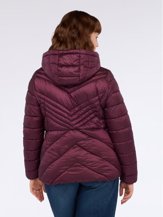 Fiorella Rubino Fiorella Rubino Giubbotto piumino F431T001332N029 Bordeaux Regular Fit