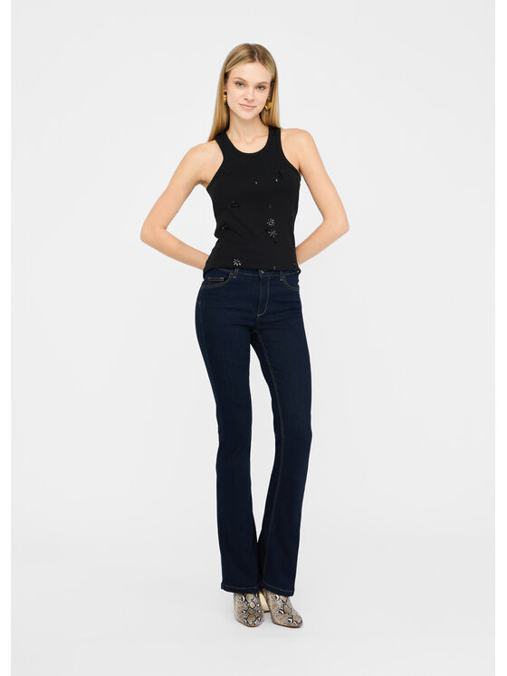 Liu Jo Liu Jo Jeans UF5058DS01577000 Celeste Regular Fit