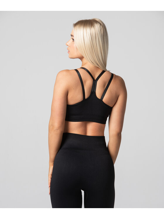Carpatree Carpatree Biustonosz sportowy Arcade Bra Czarny
