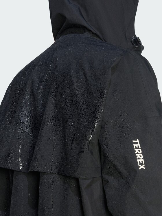 adidas adidas Parka Terrex Multi 2 Layer CLIMAPROOF Rain Czarny