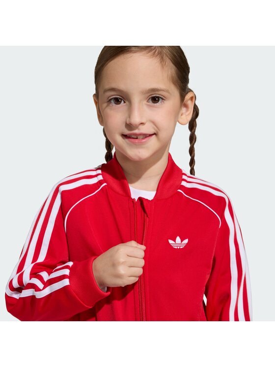 adidas adidas Trenerka adicolor SST KD5740 Crvena Regular Fit