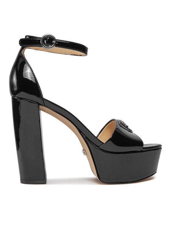 Guess Sandalen Seton FLPSET PAT03 Schwarz | Modivo.de 