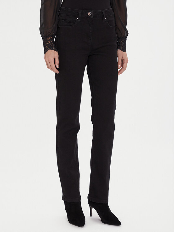 Morgan Morgan Stoffhose 252-PASCAL2 Schwarz Regular Fit