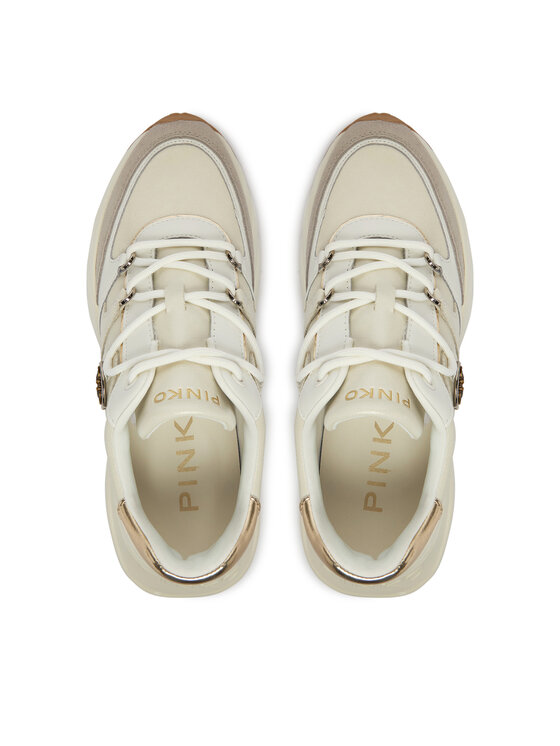 PINKO PINKO Сникърси Ariel 36 SS0215P021 Кремав