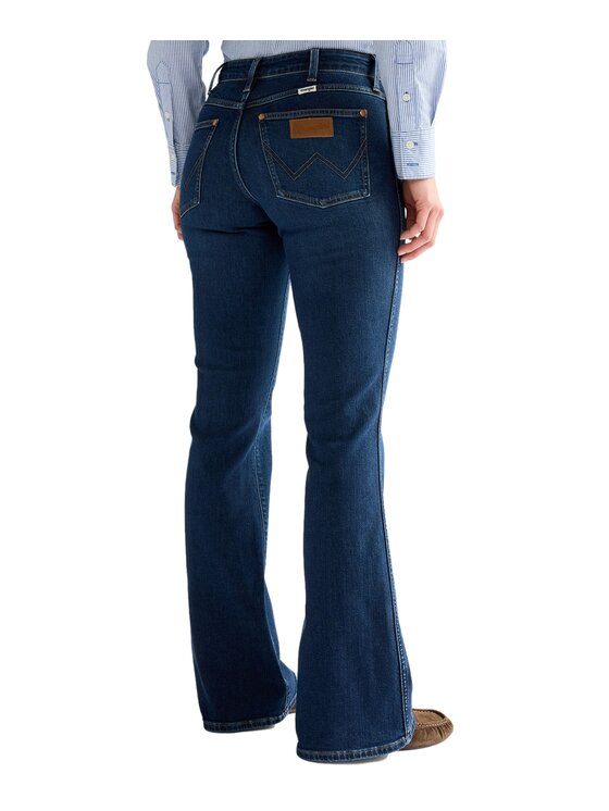 Wrangler Wrangler Jeansy 112388326 Niebieski Flare Fit