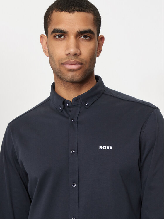 BOSS Boss Koszula B_Motion_L 50512006 Granatowy Regular Fit