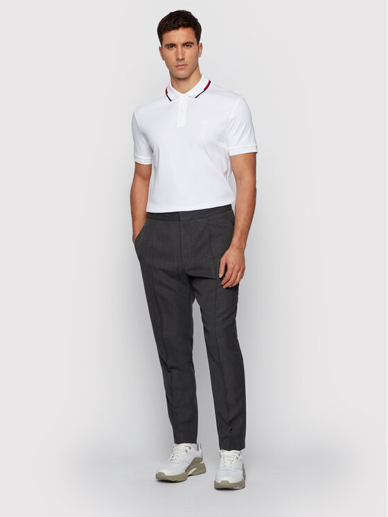 Polo Parlay 104 50448657 Bianco Regular Fit